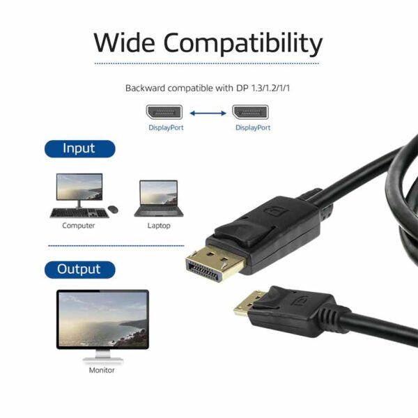 AK4071 1m DISPLAY PORT 1.4 M/M 8K CABLE ACT