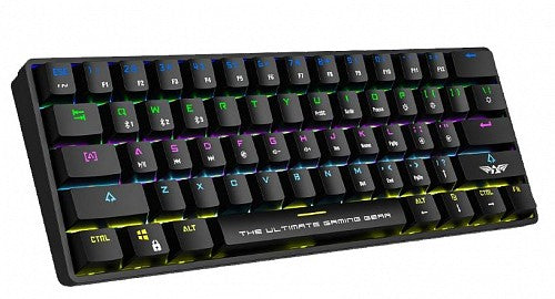Armaggeddon MBA-61R Black Wireless Bluetooth Mechanical Keyboard 61 Blue Keys