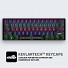 Armaggeddon MBA-61R Black Wireless Bluetooth Mechanical Keyboard 61 Blue Keys