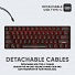 Armaggeddon MBA-61R Black Wireless Bluetooth Mechanical Keyboard 61 Blue Keys