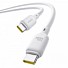 Baseus Cable USB-C to USB-C Silky Series 1.0m 100W White