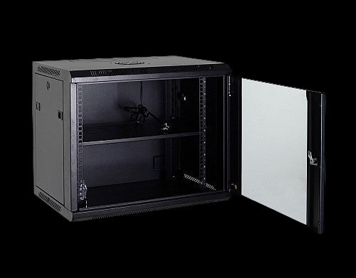 DigitMX NETPRO NP-C18U60W2F 19'' Wall Rack 18U 60cm with fan (Not Assembled)