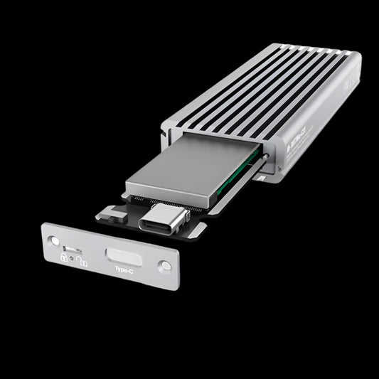 IB-1817M-C31 EXTERNAL TYPE-C ALUMINIUM ENCLOSURE FOR M.2 NVME SSD ICYBOX
