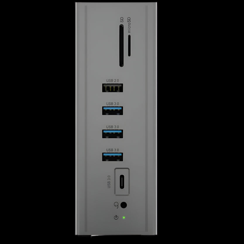 IB-DK2262AC DOCKING STATION (USB TYPE-A & TYPE-C) WITH TRIPLE VIDEO OUTPUT ICYBOX