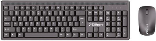 KB-255WMS KEYBOARD & MOUSE WIRELESS V2.0 ELEMENT