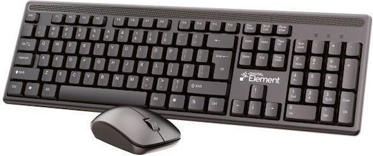 KB-255WMS KEYBOARD & MOUSE WIRELESS V2.0 ELEMENT