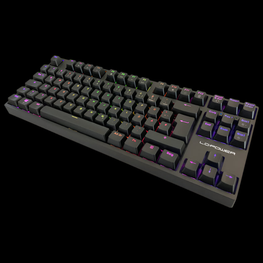 LC-KEY-MECH-2-RGB-C-W MECHANICAL KEYBOARD GAMING 2.4GHz, BT/USB LC-POWER