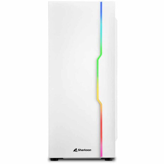 MIDI SHARKOON RGB SLIDER WHITE PC CASE