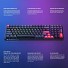 Machenike K600-B100 LITE Mechanical Gaming Keyboard 104 Red Switch Keys
