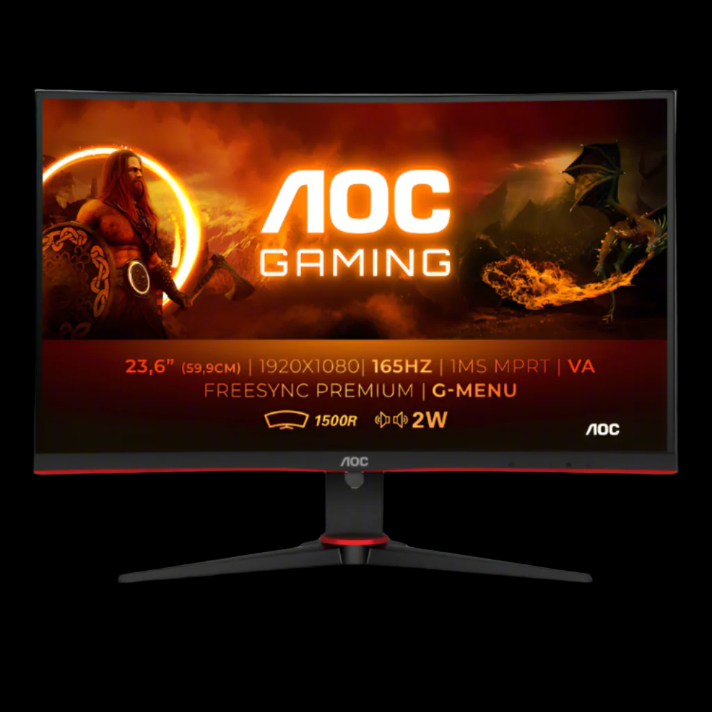 Monitor AOC C24G2AE 23.6'' FHD VA Curved