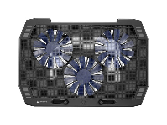 Natec ORIOLE Laptop Cooling Stand 17.3'' with 3 Fans/LED/2xUSB
