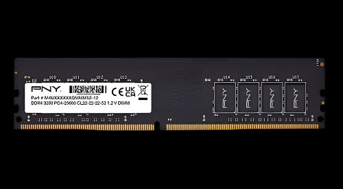 PNY RAM DIMM DDR4 3200MHz CL22 16GB Desktop Memory