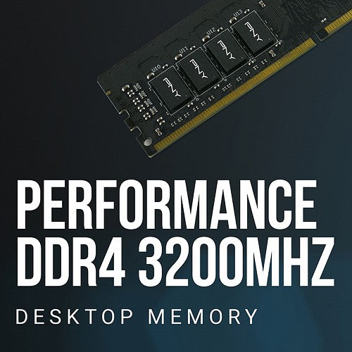 PNY RAM DIMM DDR4 3200MHz CL22 16GB Desktop Memory