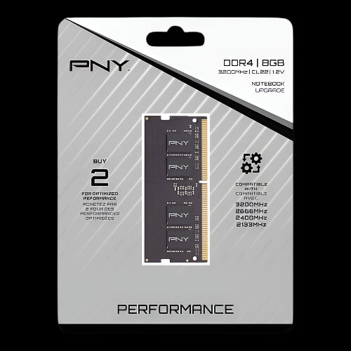 PNY RAM SODIMM DDR4 3200MHz CL22 8GB Notebook Memory