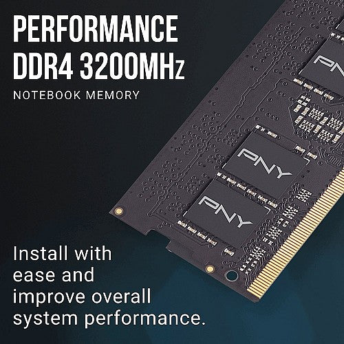 PNY RAM SODIMM DDR4 3200MHz CL22 8GB Notebook Memory
