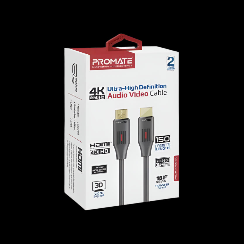 PROLINK4K60-150 1.5m HDMI 4K@60Hz ULTRA HIGH DEFINITION CABLE PROMATE