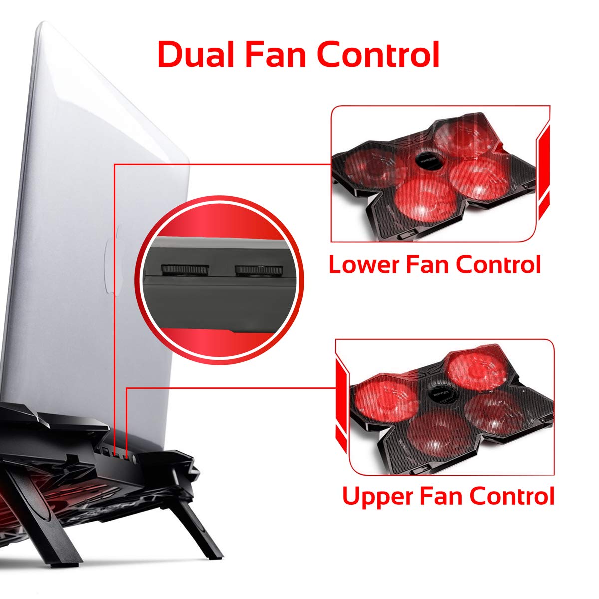 Ergonomic Laptop Cooling Pad - PROMATE