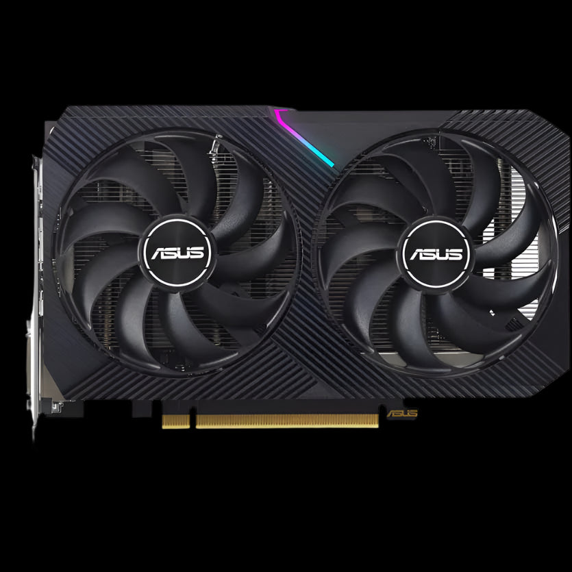 RTX 3050 8GB DUAL OC LHR V2 GEFORCE GRAPHICS CARD ASUS