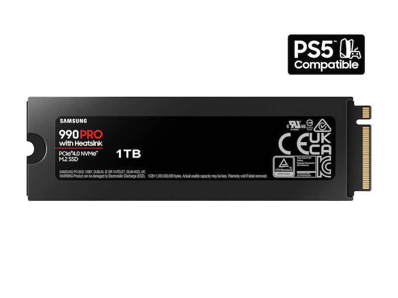 SSD990 PRO 1TB HEATSINK M.2 NVMe PCIE 4.0 SAMSUNG
