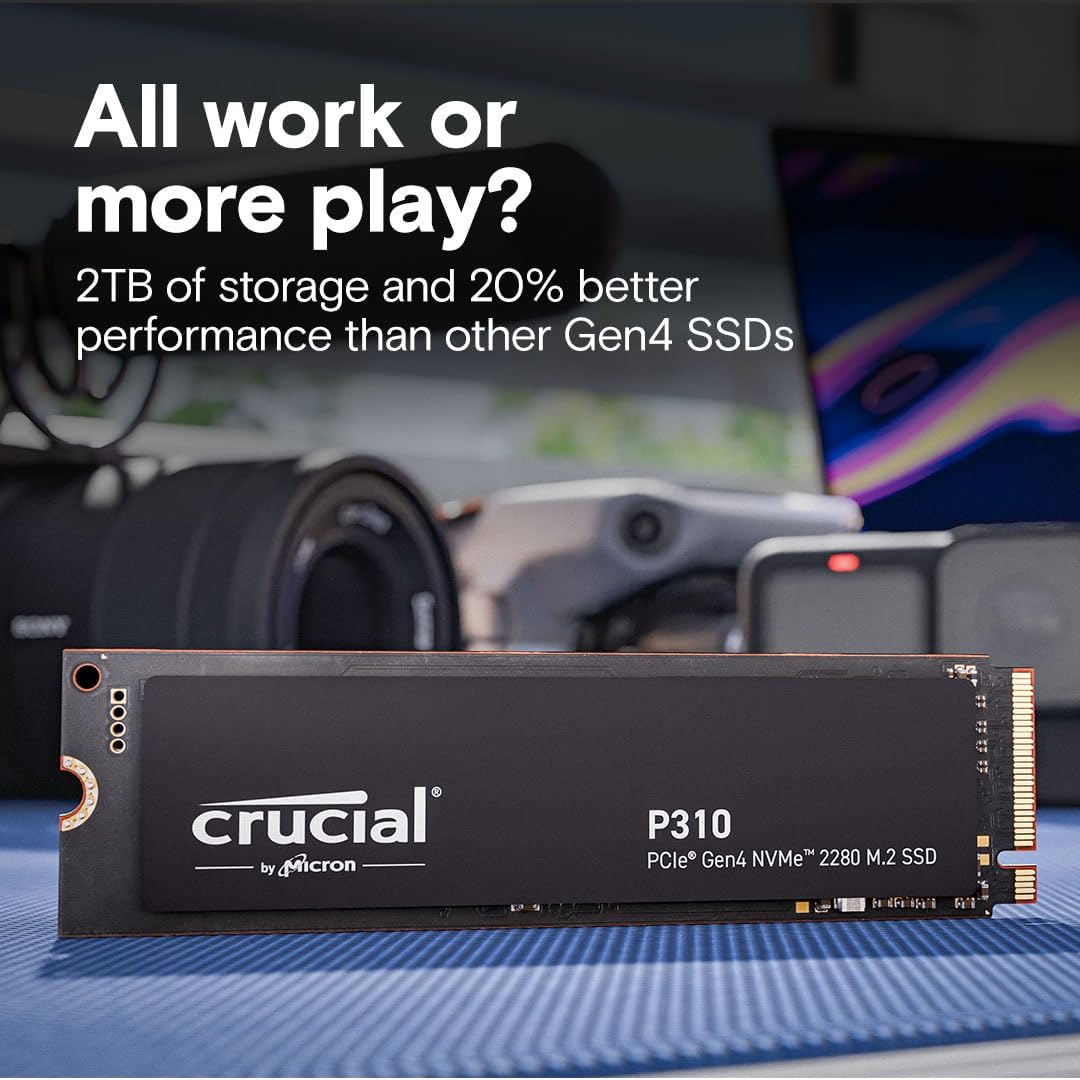 SSD P310 3D NAND 500GB SSD M.2 NVMe CRUCIAL