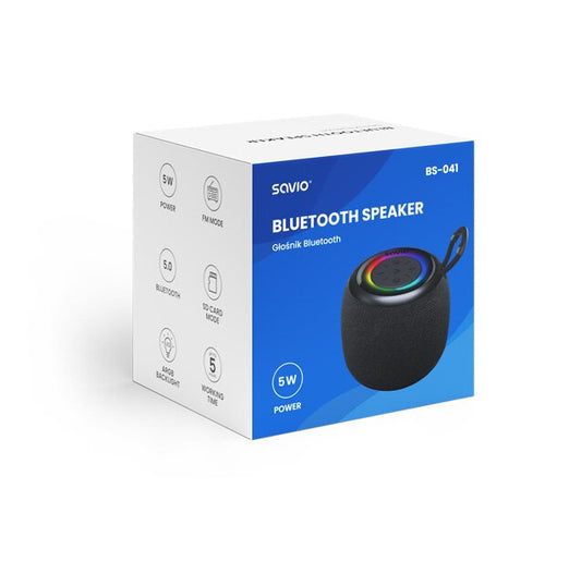Savio BS-041 Bluetooth Speaker Black
