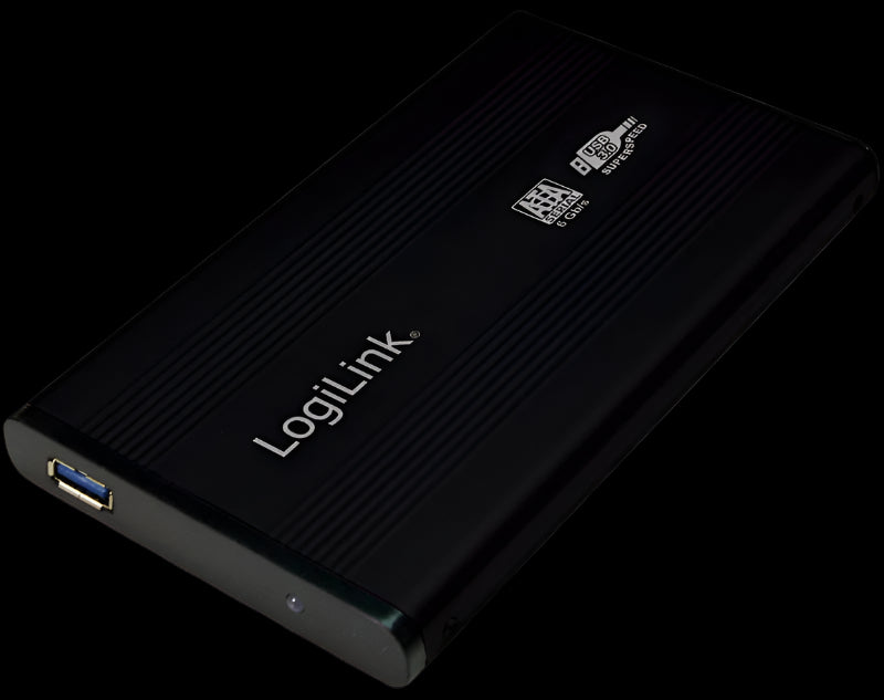 UA0106 EXTERNAL HDD ENCLOSURE 2.5″ SATA USB3.0 ALUMINIUM LOGILINK