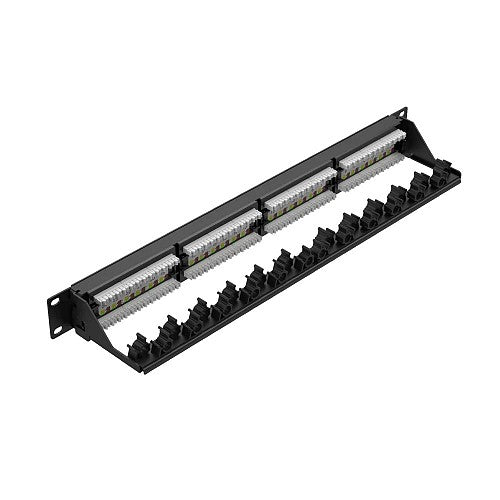 Unitek Network Patch Panel CAT6 UTP 24-Port T003A