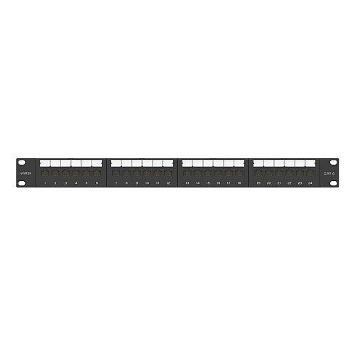 Unitek Network Patch Panel CAT6 UTP 24-Port T003A