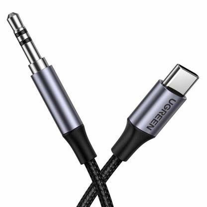 30633 1m CABLE USB TYPE0C 3.5mm AUDIO BLACK UGREEN