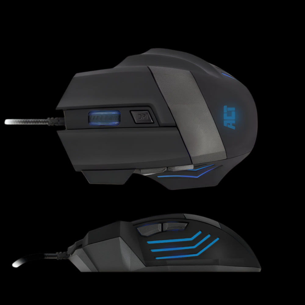AC5000 MOUSE WIRED GAMING W ILLUMINATION 3200DPI BLACK ACT 1