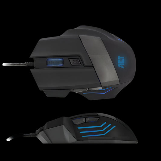 AC5000 MOUSE WIRED GAMING W ILLUMINATION 3200DPI BLACK ACT 1