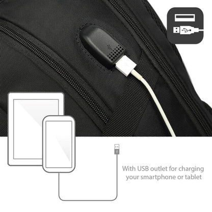 AC8530 15.6″ N/B BACKPACK WITH USB CHARGING PORT GLOBAL BLACK ACT