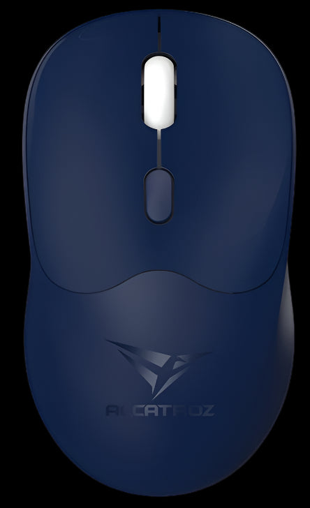 Alcatroz Mouse Wireless & BT Recharg Silent AIRMOUSE DUO 6 Blue (2025)