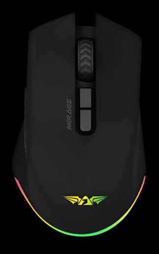 Armaggeddon Gaming Mouse Wired+2.4G+BT Recharge 7B MIRAGE VII Black