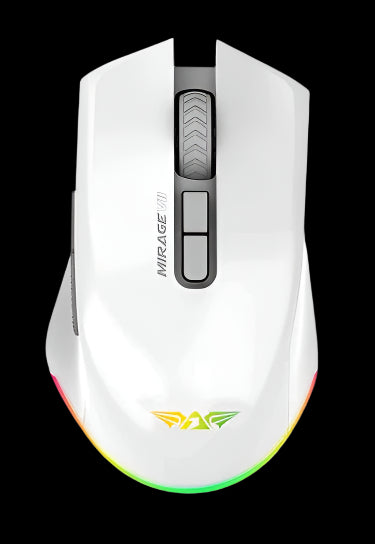 Armaggeddon Gaming Mouse Wired+2.4G+BT Recharge 7B MIRAGE VII White