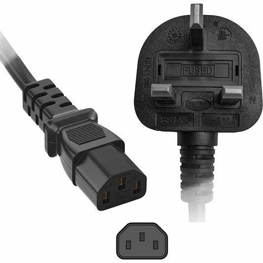 BC-202 POWER CABLE UK POLYBAG 3m GR KABEL