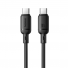 Baseus Cable USB-C to USB-C Silky Series 1.0m 100W Black