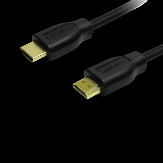 CH0005 0.5m HDMI CBL 2,0 BLACK M/M LOGILINK