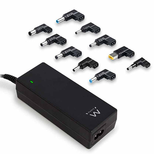 EW3986 NOTEBOOK CHARGER UPTO 17.3″ INCLUDING 10 TIPS EWENT