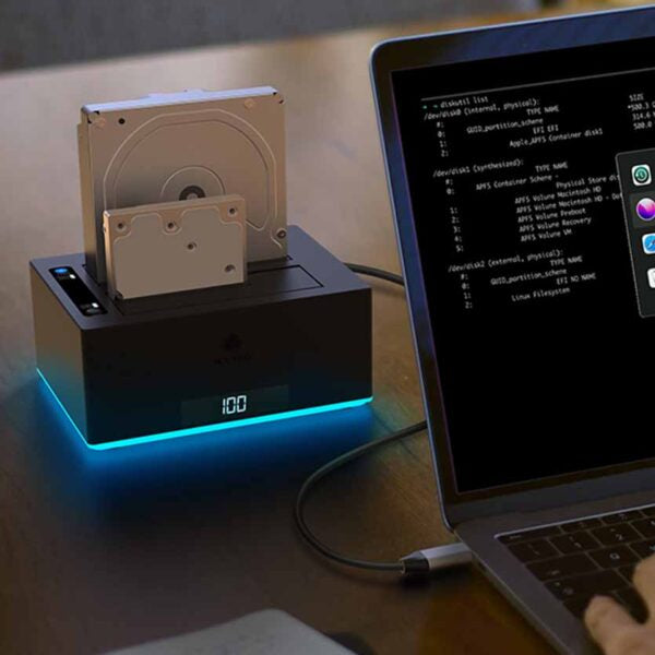 IB-127CL-U3 DOCKING&CLONE FOR 2.5″&3.5″ HDD/SSD USB3.0 ICYBOX