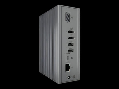 IB-DK2262AC DOCKING STATION (USB TYPE-A & TYPE-C) WITH TRIPLE VIDEO OUTPUT ICYBOX