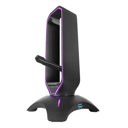 LC-HUB-HEAD-BUNGEE USB HUB & HEADPHONE HOLDER LC-POWER