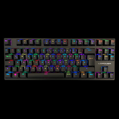 LC-KEY-MECH-2-RGB-C-W MECHANICAL KEYBOARD GAMING 2.4GHz, BT/USB LC-POWER