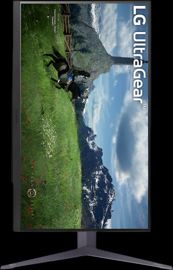 LG 27GS85Q, 27'' QHD 2560x1440 IPS 180Hz, 1ms, TILT,PIVOT,ADJ HAS, HDMI, DP, USB PORTS, GAMING, 3YW