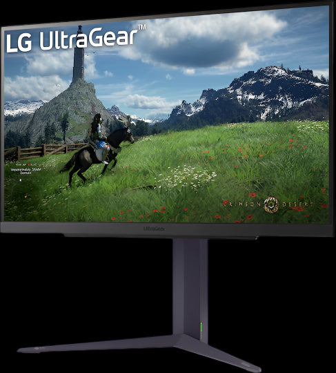 LG 27GS85Q, 27'' QHD 2560x1440 IPS 180Hz, 1ms, TILT,PIVOT,ADJ HAS, HDMI, DP, USB PORTS, GAMING, 3YW