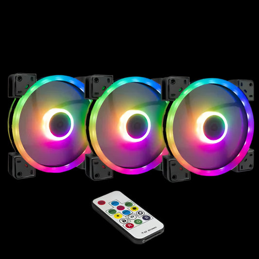 RS-14 KIT - FAN SET 3x 140mm ARGB RF ARGUS
