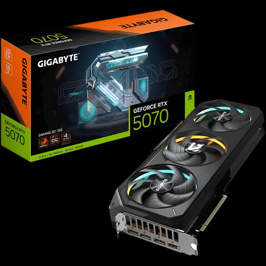 RTX 5070 12GB GAMING OC GDDR7 3FAN GIGABYTE