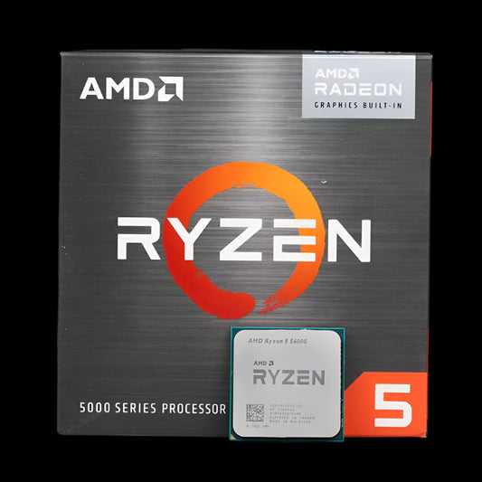 RYZEN 5 5600G 3.9GHZ 6 CORE 16MB 65W WITH WRAITH STAELTH COOLER ZEN3 SKT AM4 CPU AMD