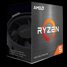 RYZEN 5 5600 TRAY 3.5GHZ MAX BOOST 4,4GHZ 6 CORE 35MB 65W SKT AM4 CPU AMD