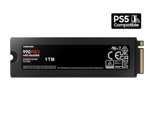 SSD990 PRO 1TB HEATSINK M.2 NVMe PCIE 4.0 SAMSUNG